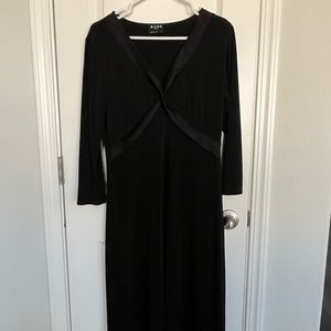 Black cocktail dress
